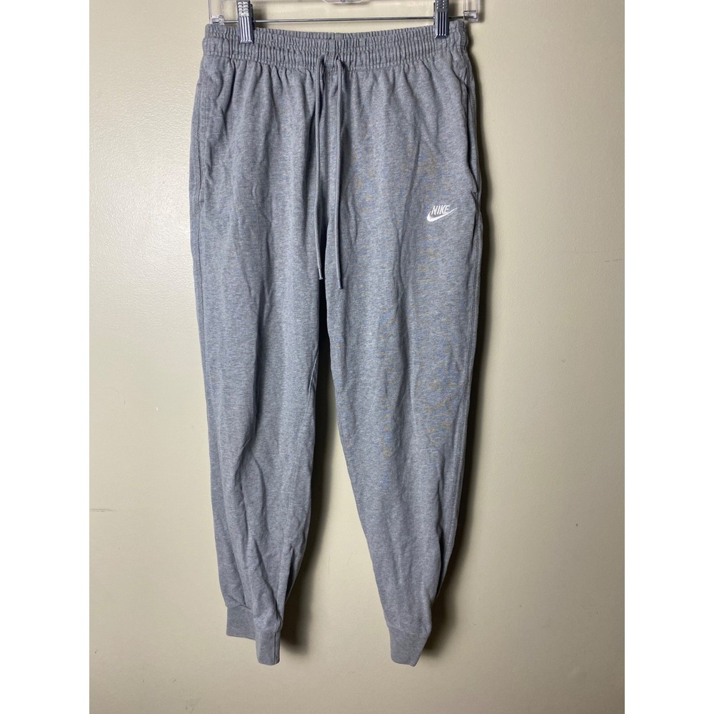 Nike Men's Jogger Pants M Gray 100% Cotton